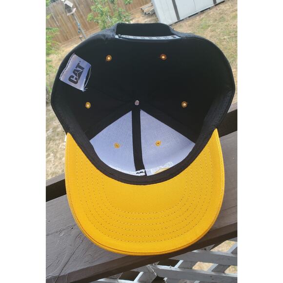 CAT Caterpillar Production System Employee Black Dad Hat Cap - Picture 4 of 4